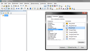 ArcGIS Desktop – Tutorial On Customizing ArcMap Toolbars and Keyboard Shortcuts